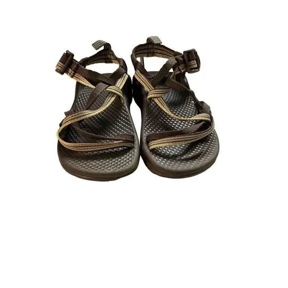 Youth Chaco Sandals Brown Arch Support - Picture 10 of 12